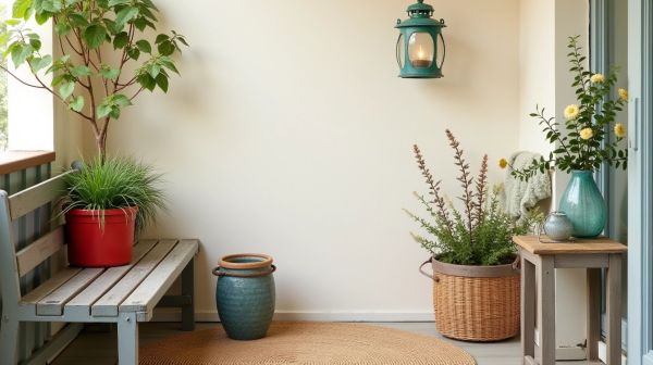 Aménager un balcon cosy en quelques objets bien choisis