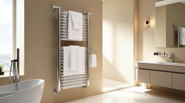 Élégance et fonctionnalité : le porte serviette mural en inox idéal