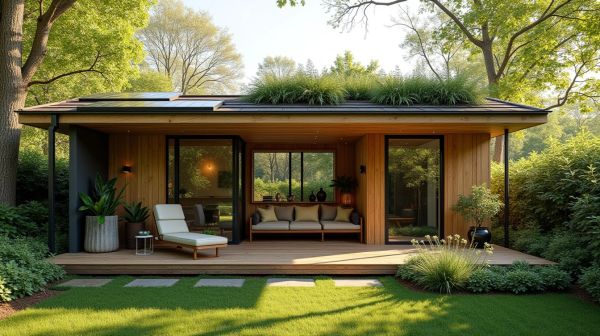 Êtes-vous prêt à aménager un studio de jardin durable ?