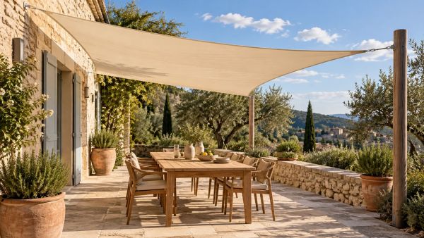 Top modèles de voiles d'ombrage sur mesure pour un luxe extérieur